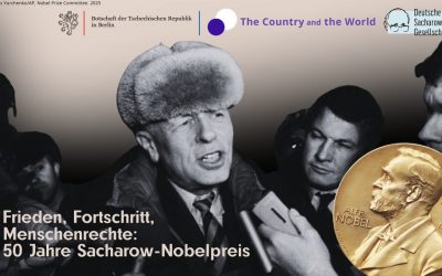 Diskussionsabend zu 50 Jahre Sacharow-Nobelpreis