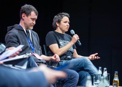 Wassili Bogatow und Tajsia Krugowych